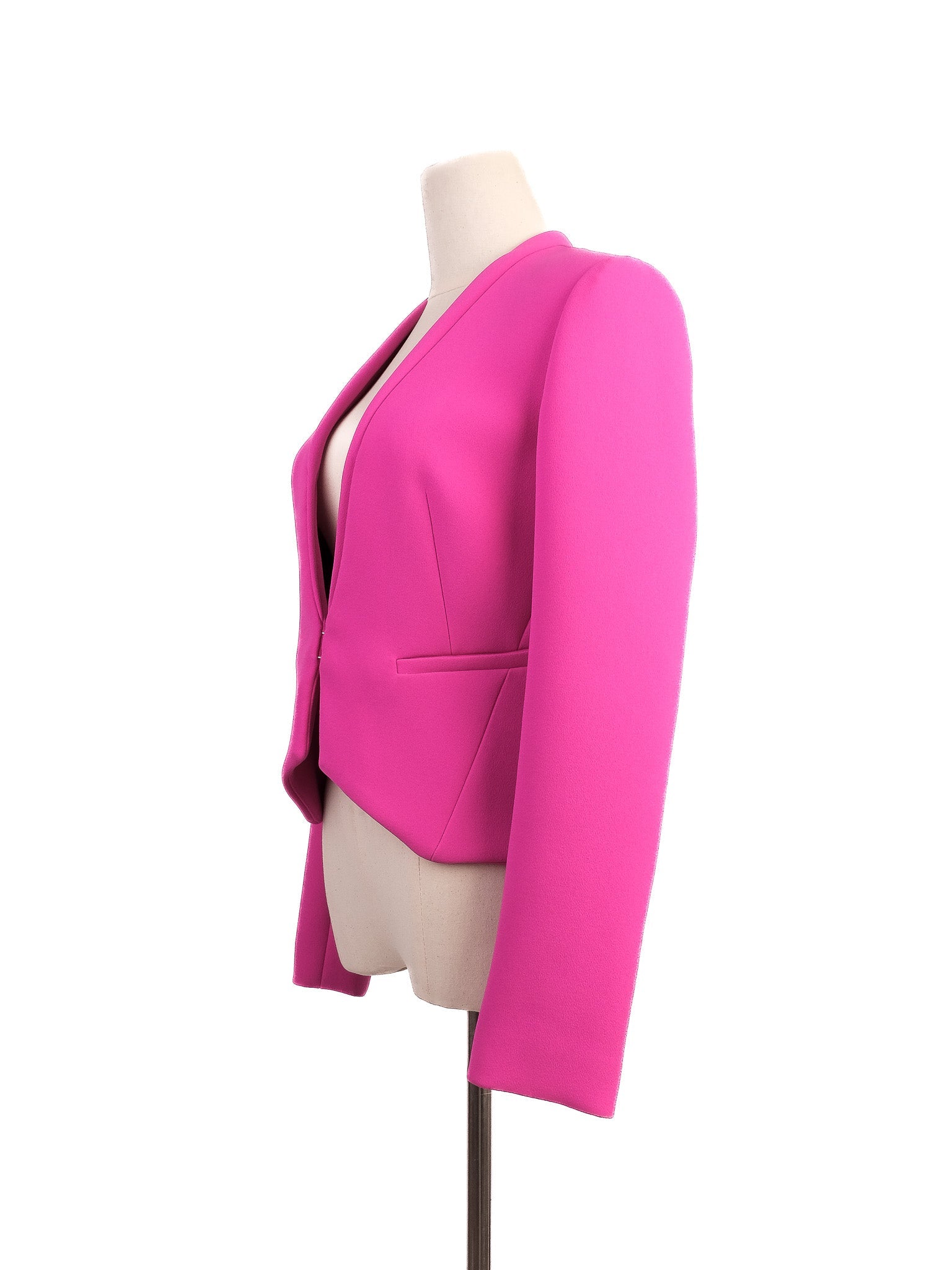 Excellent Diane von Furstenberg Pink Blazer Size S Polyester