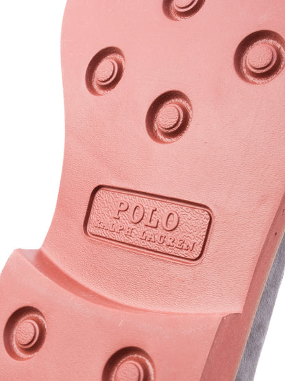 Polo Ralph Lauren Gray Genuine Suede Loafers Size 39.5