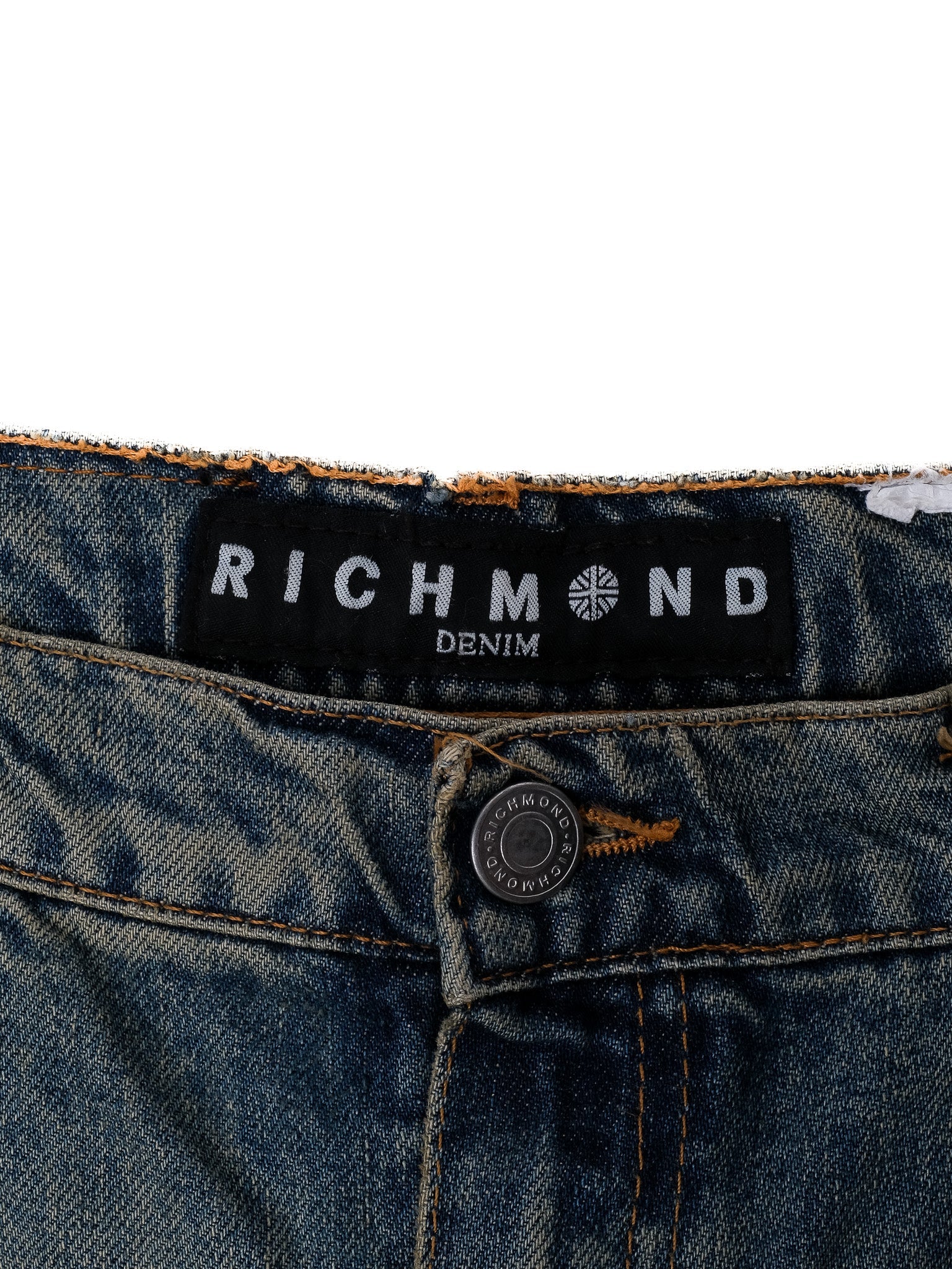 Richmond Blue Cotton Jeans M Excellent Condition Classic Fit