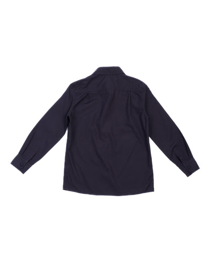 Excellent Dolce Gabbana Blue Cotton Shirt Size 6 for Kids