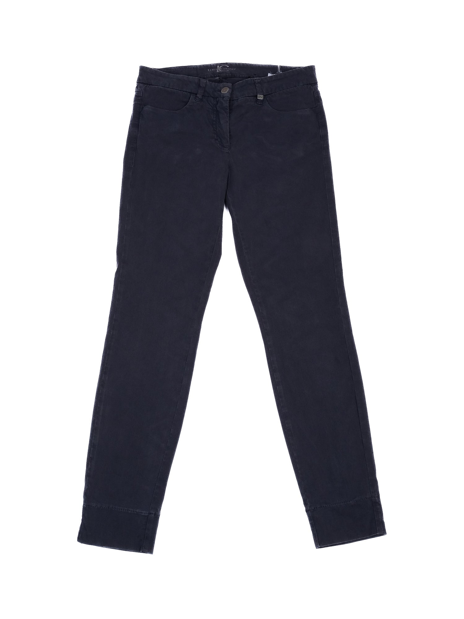 Excellent Raf Simons White Cotton Pants Size L