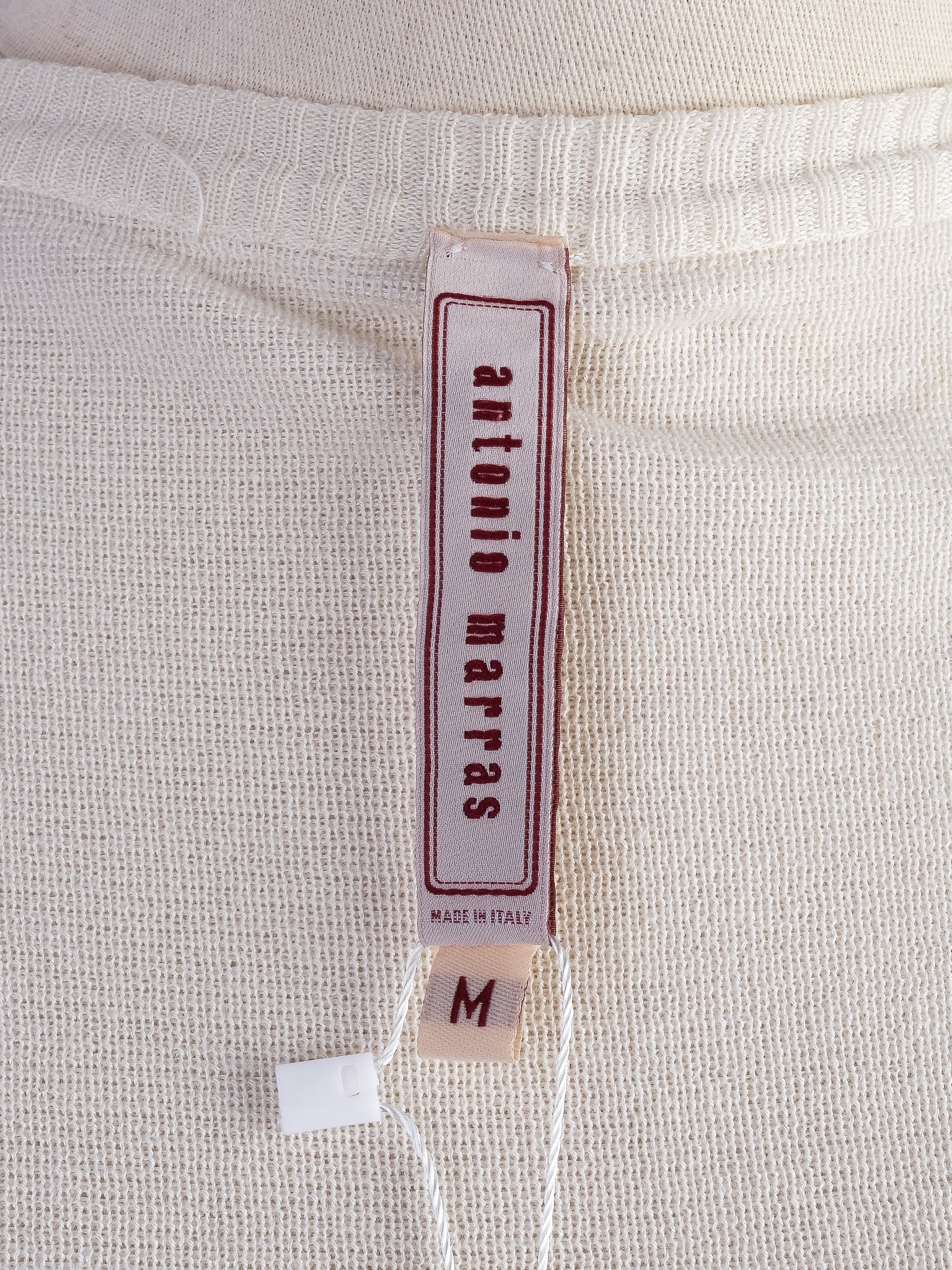 Excellent Antonio Marras Blue and White Striped Cardigan Size M