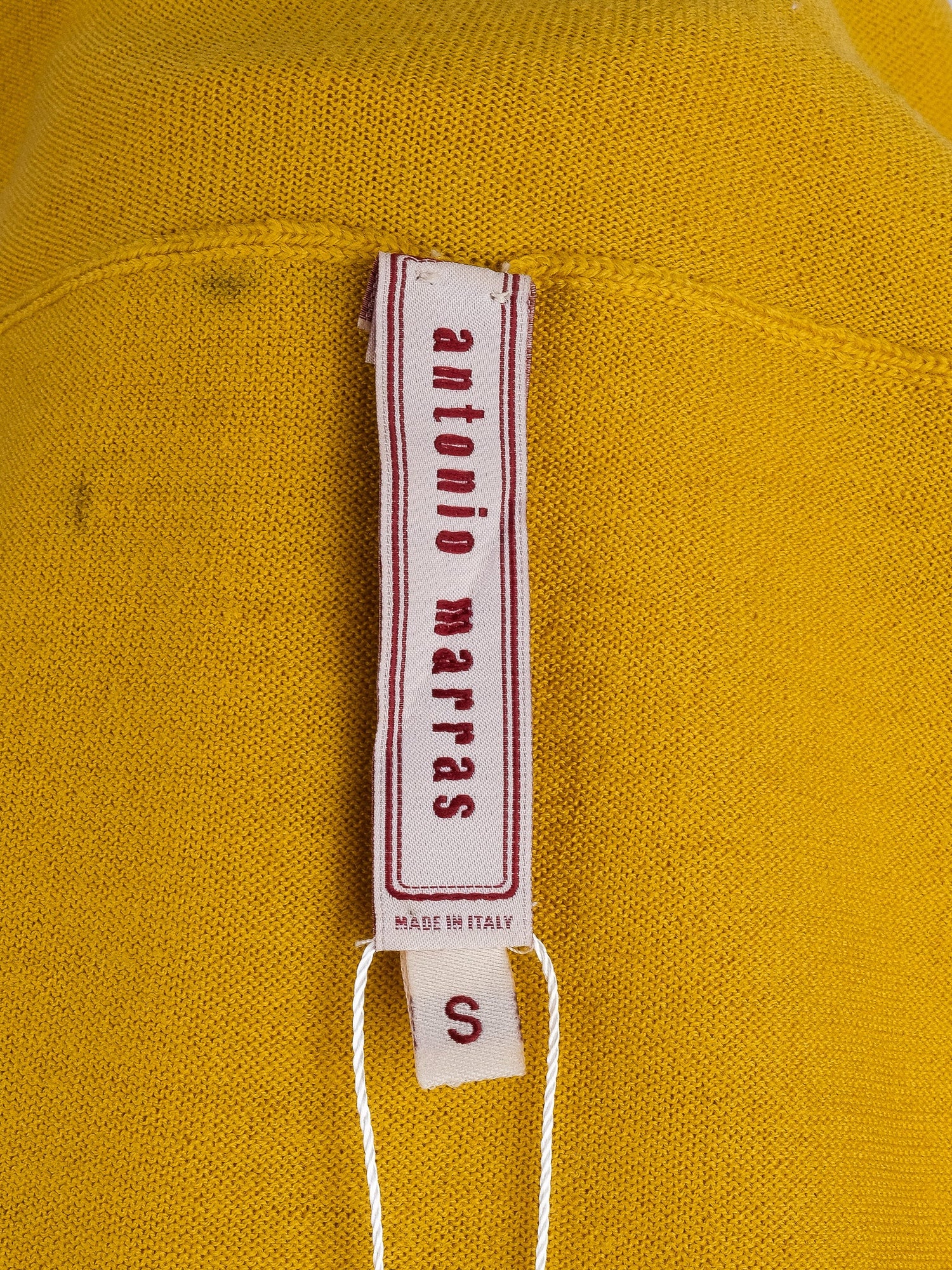 Excellent Antonio Marras Sleeveless Turtleneck Top Yellow Size S