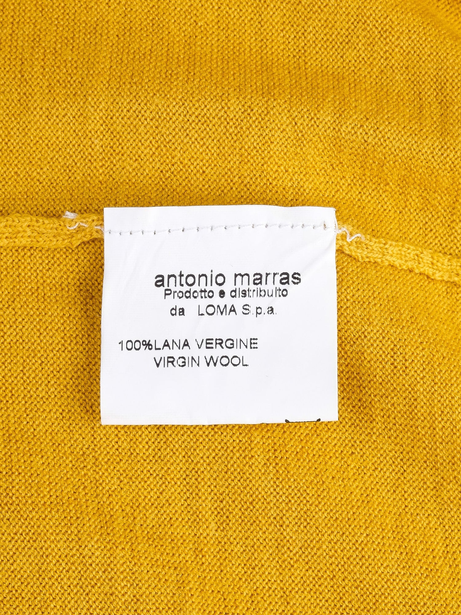 Excellent Antonio Marras Sleeveless Turtleneck Top Yellow Size S