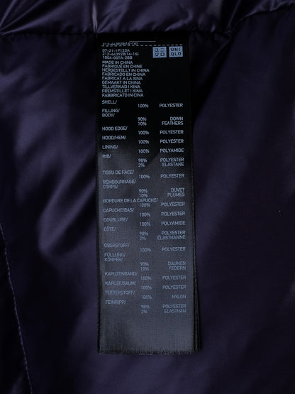 Excellent +J Black Puffer Jacket with Hood for Women - Polyester