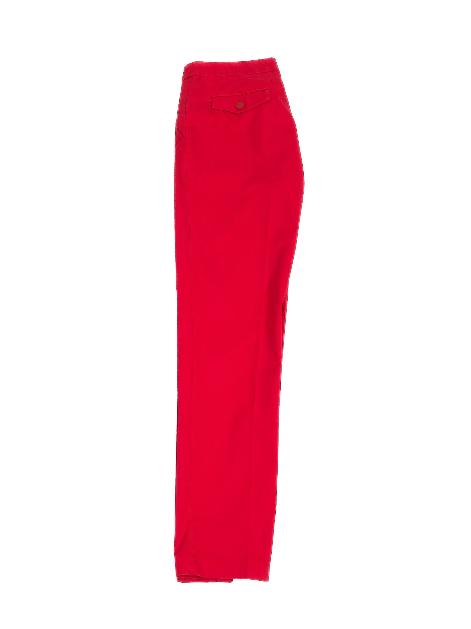 Excellent Armani Jeans Red Cotton Pants for Women