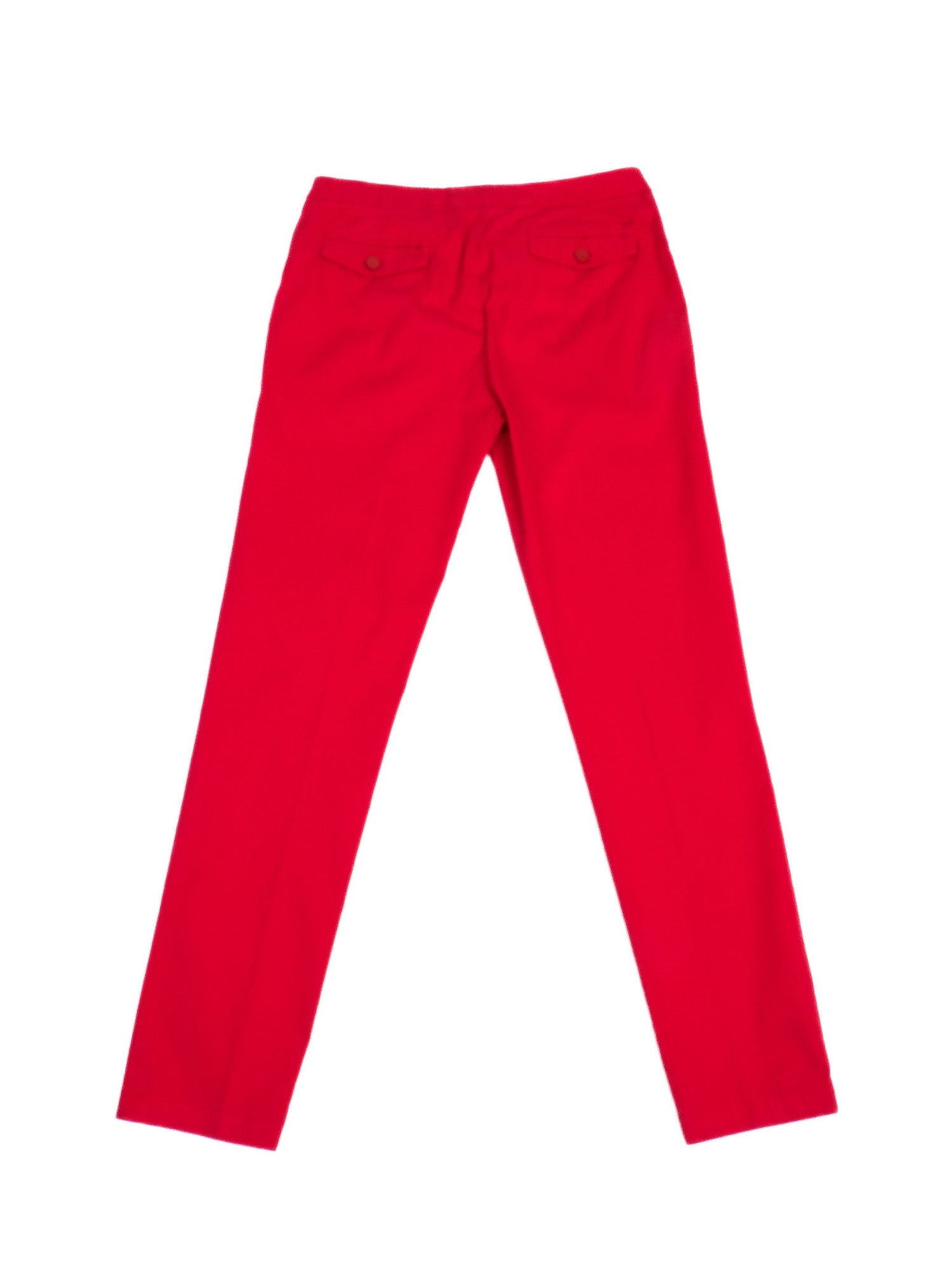 Excellent Armani Jeans Red Cotton Pants for Women