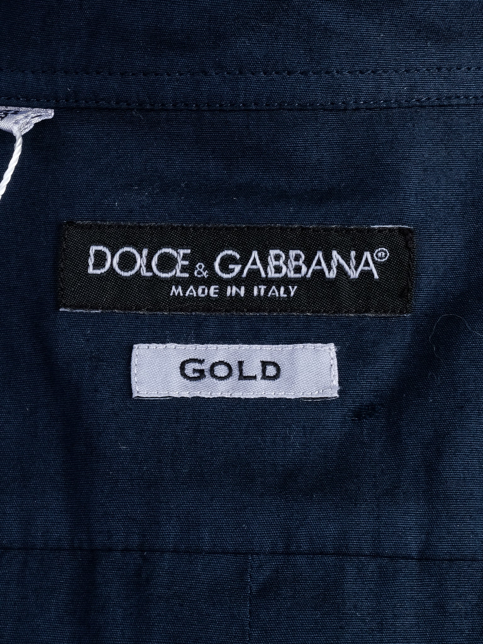 Excellent Dolce Gabbana Black Cotton Shirt for Kids Size M