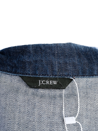 Excellent J. Crew Blue Denim Jacket Size S Women&