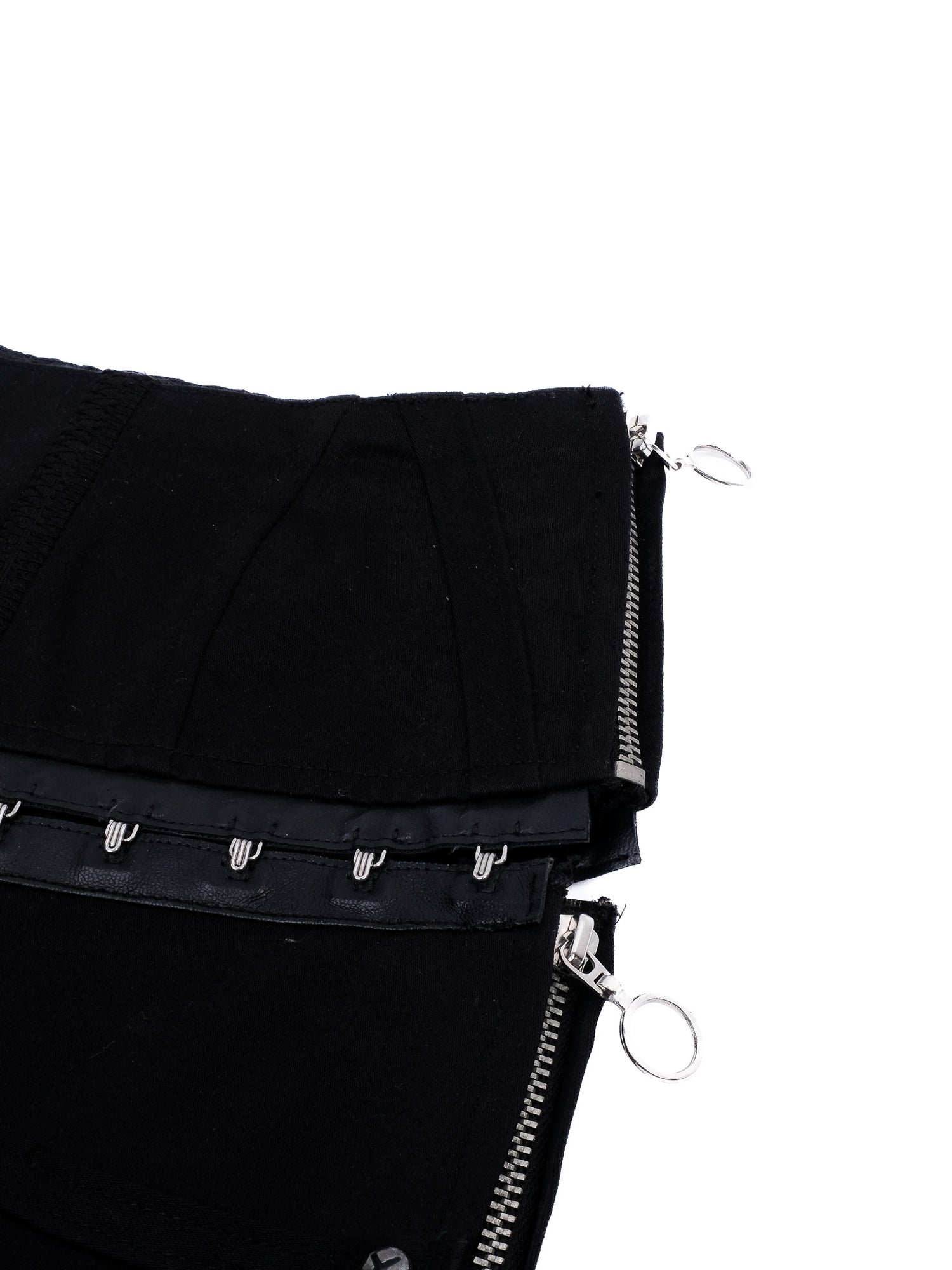 Excellent Exte Black Flared Pants with Decorative Elements WomenÕs Size