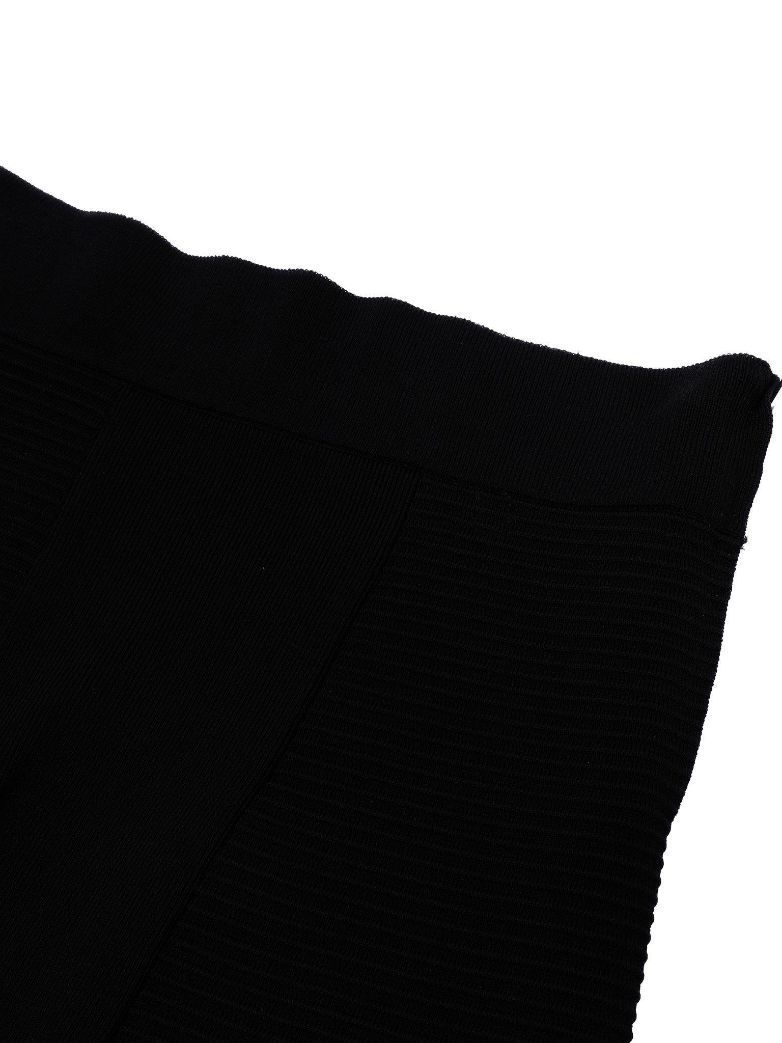 Excellent Karen Millen Black Viscose Skirt Size XS