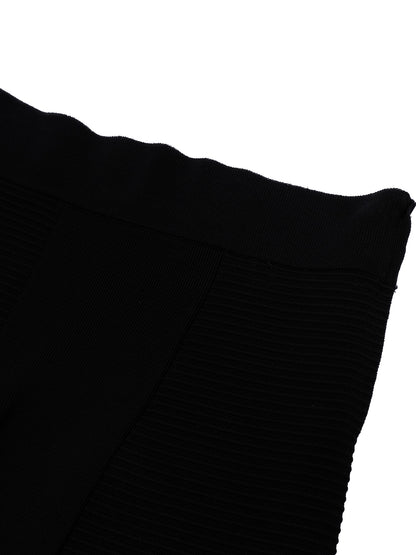 Excellent Karen Millen Black Viscose Skirt Size XS