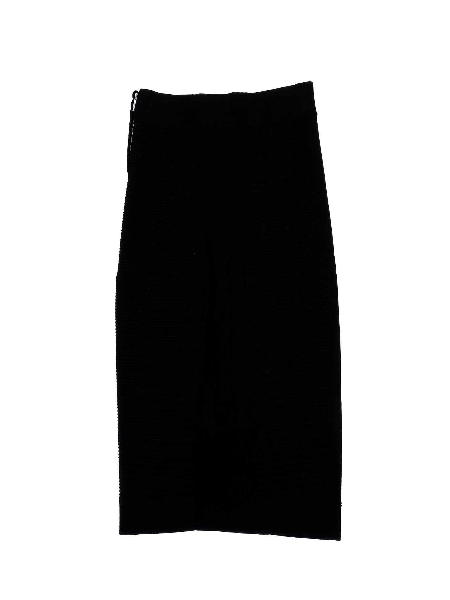 Excellent Karen Millen Black Viscose Skirt Size XS