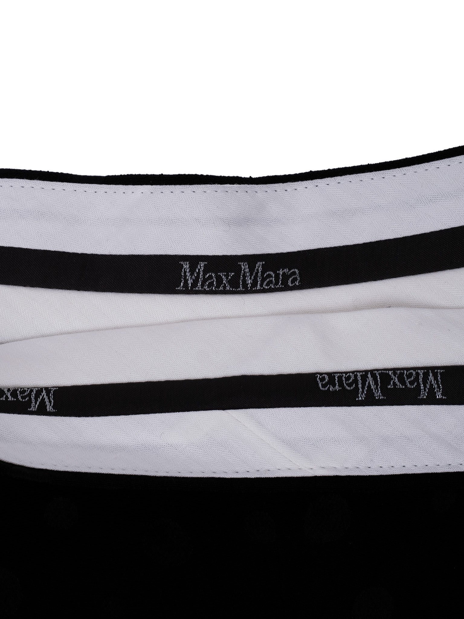 Max Mara Black Wide-Legged Pants Size S Excellent Condition