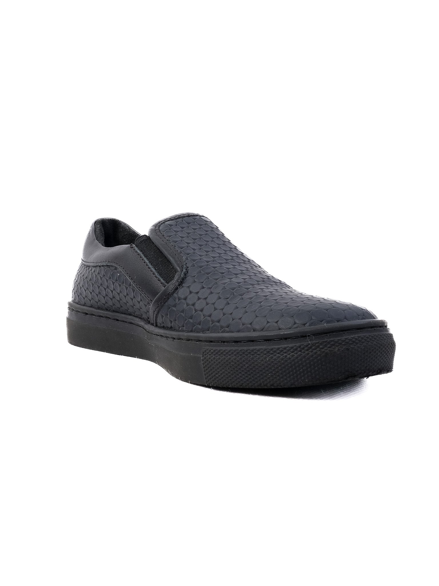 NEW Dior Black Leather Slip-On Shoes for Kids Size 30