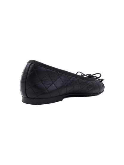 Perfect Pretty Ballerinas Black Leather Ballet Flats Size 30 for Kids