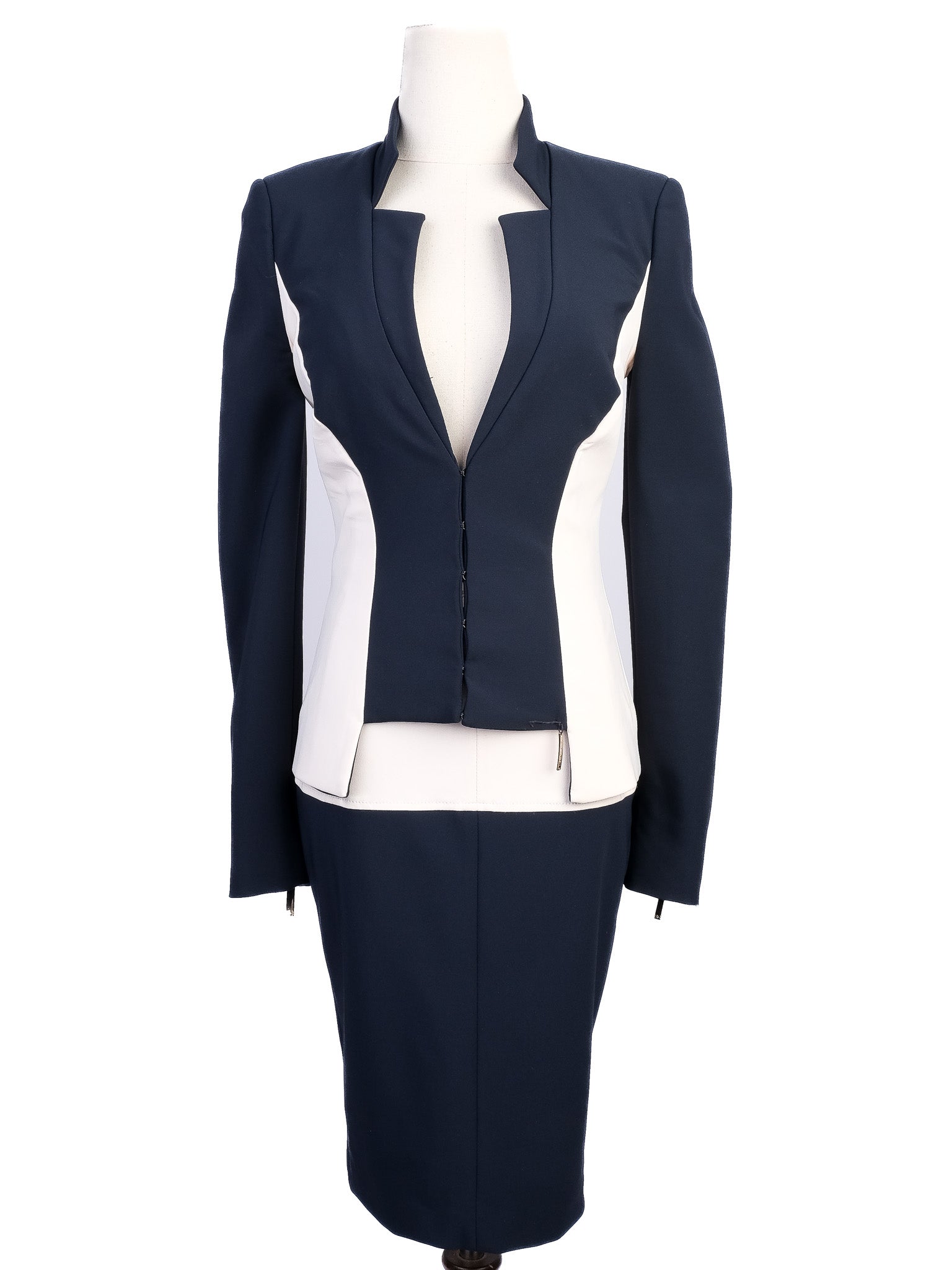 Excellent Elisabetta Franchi Two-Piece Formal Outfit Size S