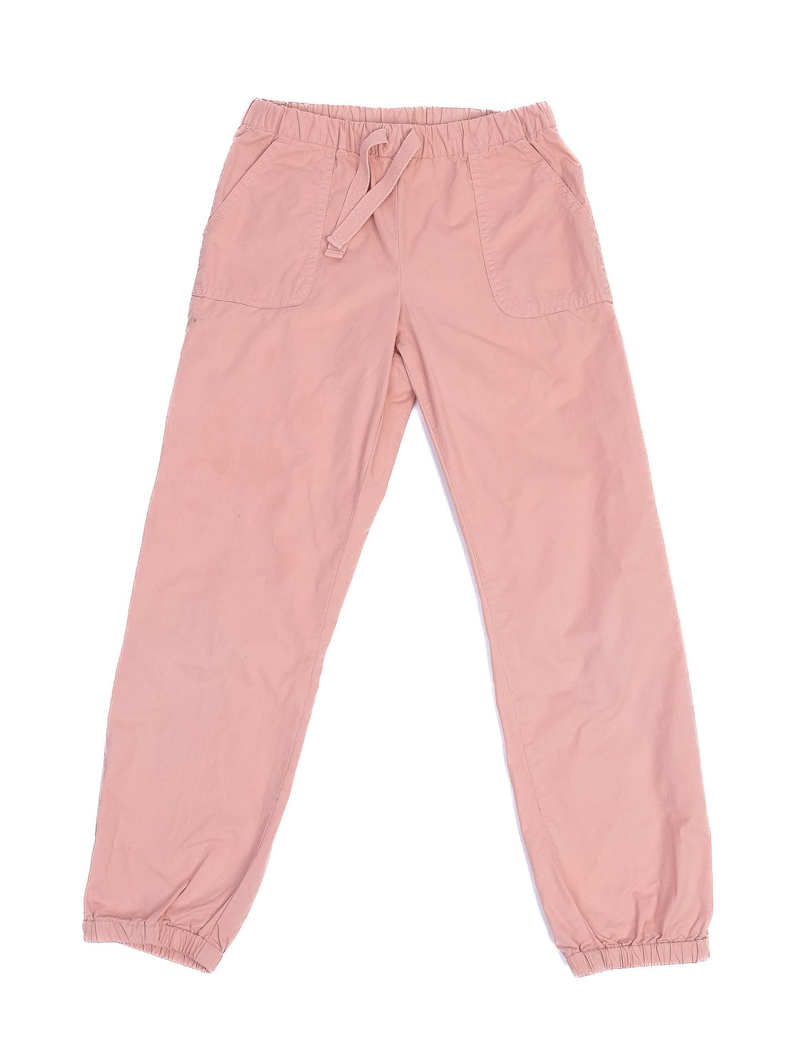 Excellent Bonpoint Pink Cotton Jogger Pants for Kids Size 8
