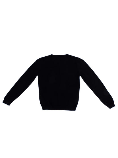 Excellent Karl Lagerfeld Kids Black Sweater Size 8