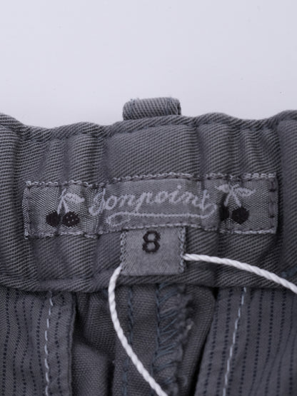 Excellent Bonpoint Gray Cotton Pants Size 8 for Kids