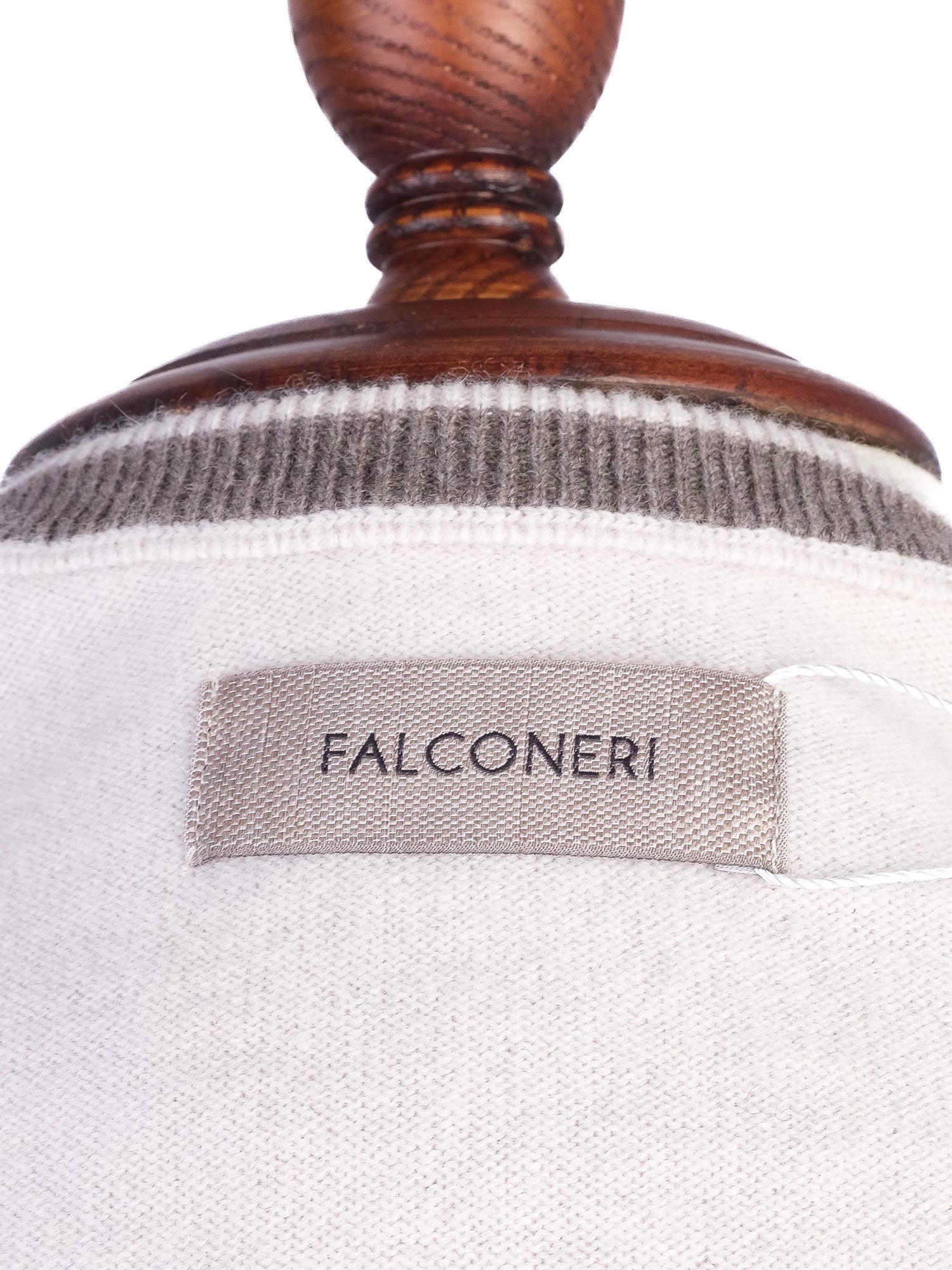 Excellent Falconeri Gray Cashmere Sweater Size XXL for Men