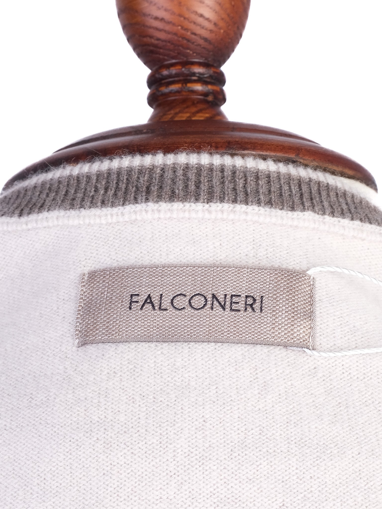 Excellent Falconeri Gray Cashmere Sweater Size XXL for Men