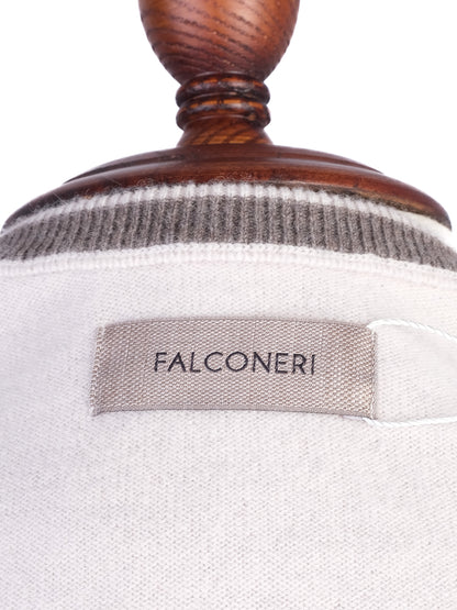 Excellent Falconeri Gray Cashmere Sweater Size XXL for Men