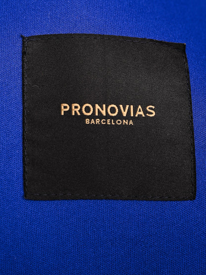 Perfect Pronovias Royal Blue Evening Gown Size M Cotton