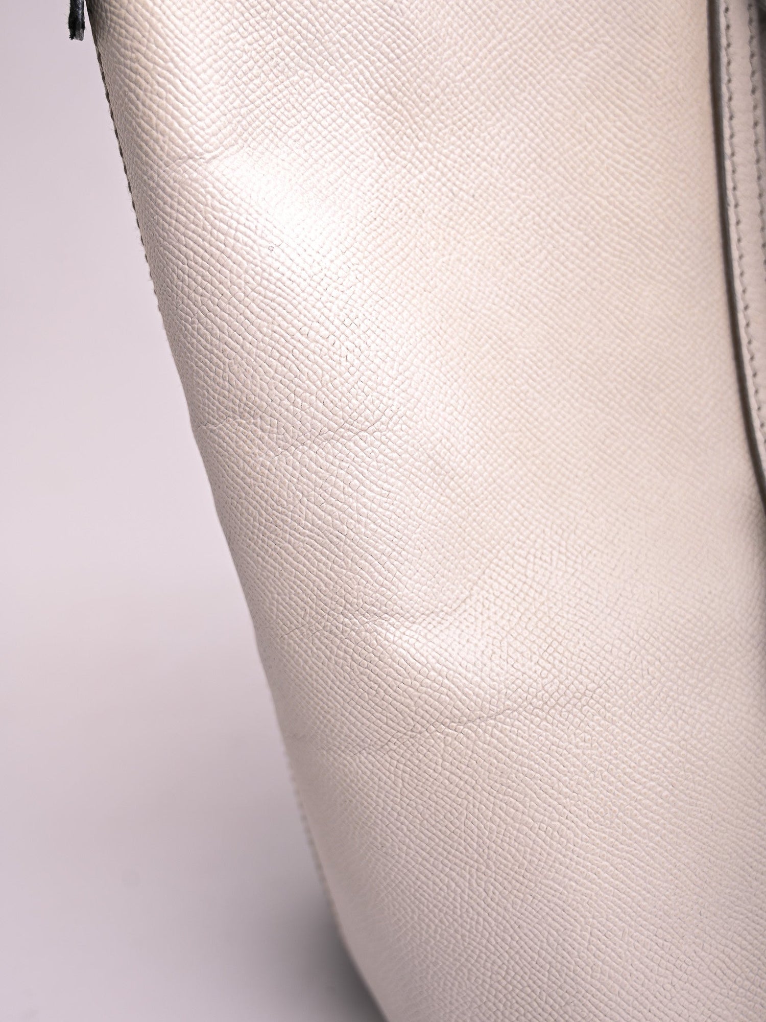 Average Condition Dolce Gabbana Two-Tone Leather Tote Bag