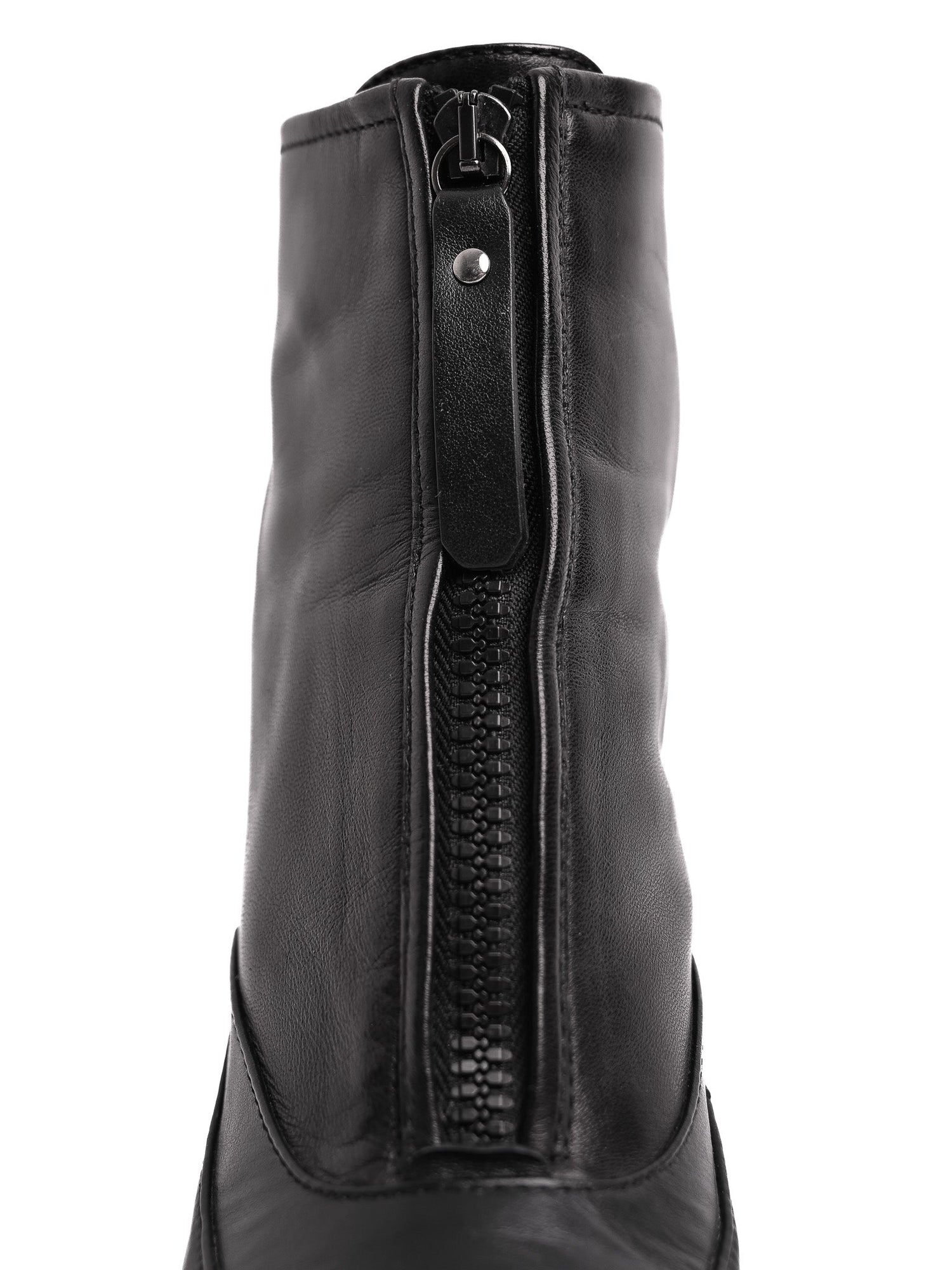 Perfect Giorgio Fabiani Black Leather Ankle Boots Size 37