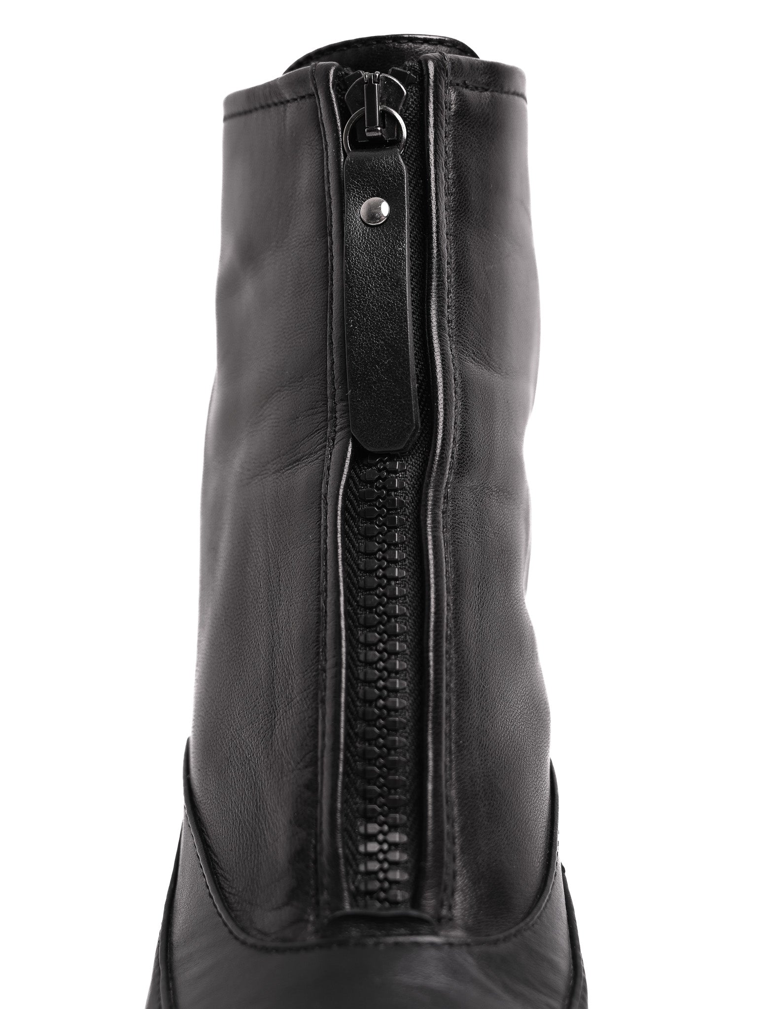 Perfect Giorgio Fabiani Black Leather Ankle Boots Size 37