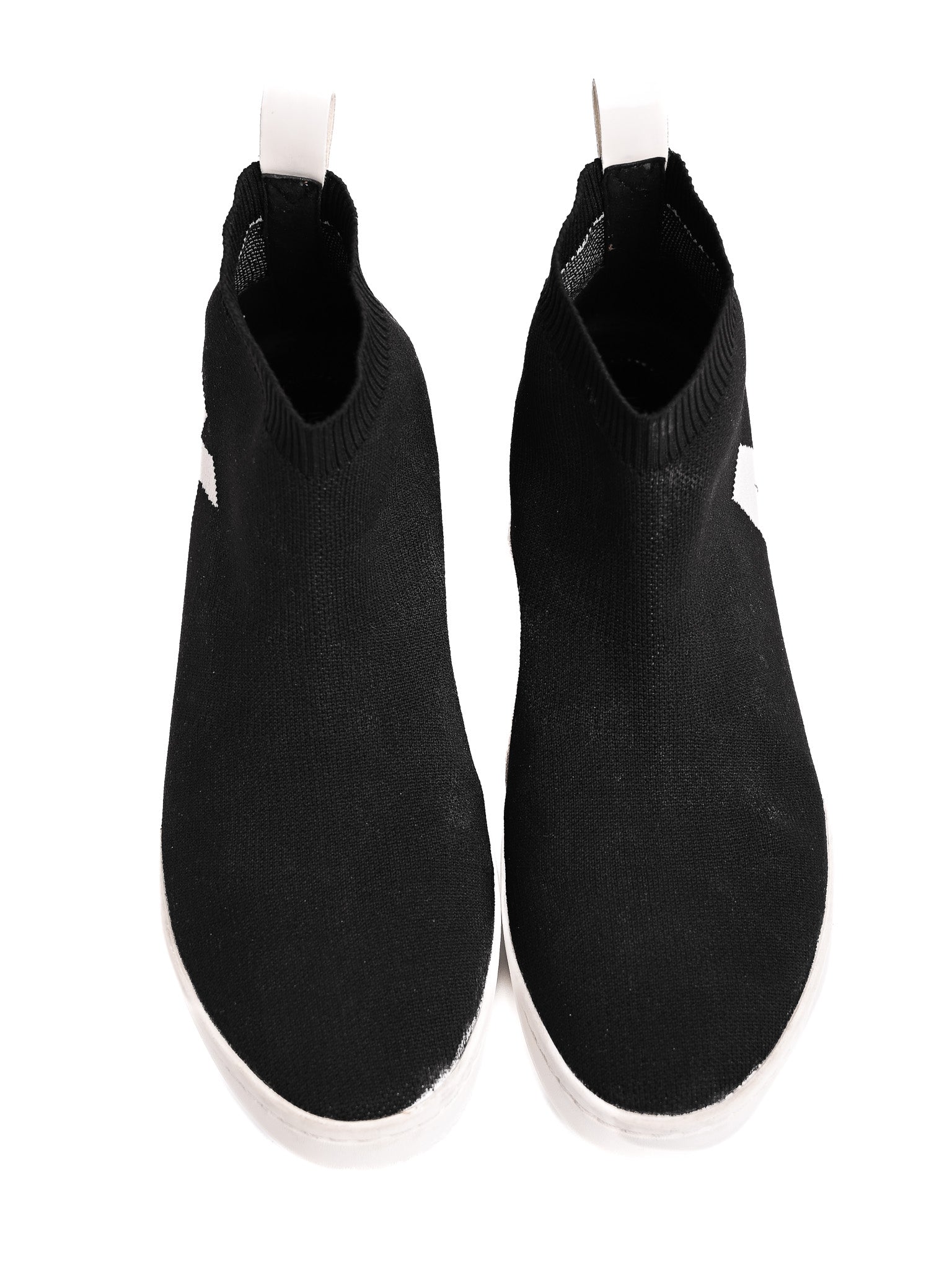 Excellent Michael Kors Black Slip-On Sneakers Size 39.5 Women