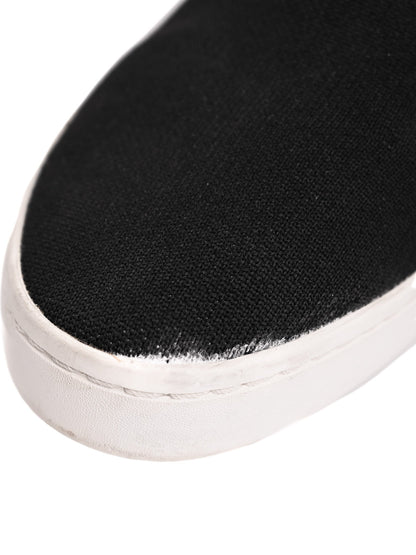 Excellent Michael Kors Black Slip-On Sneakers Size 39.5 Women