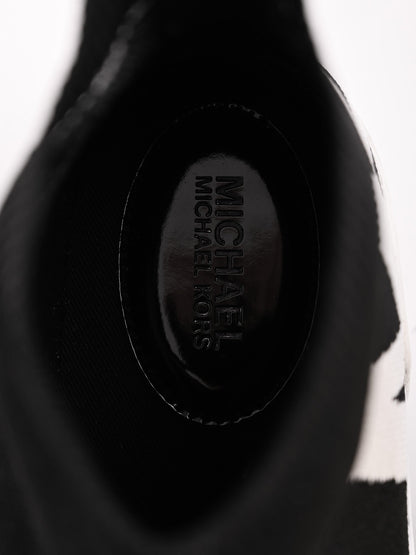 Excellent Michael Kors Black Slip-On Sneakers Size 39.5 Women