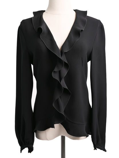 Excellent Saint Laurent White Nylon Women&