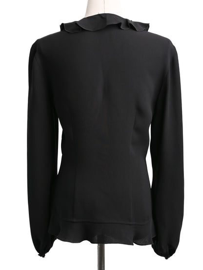 Excellent Saint Laurent White Nylon Women&