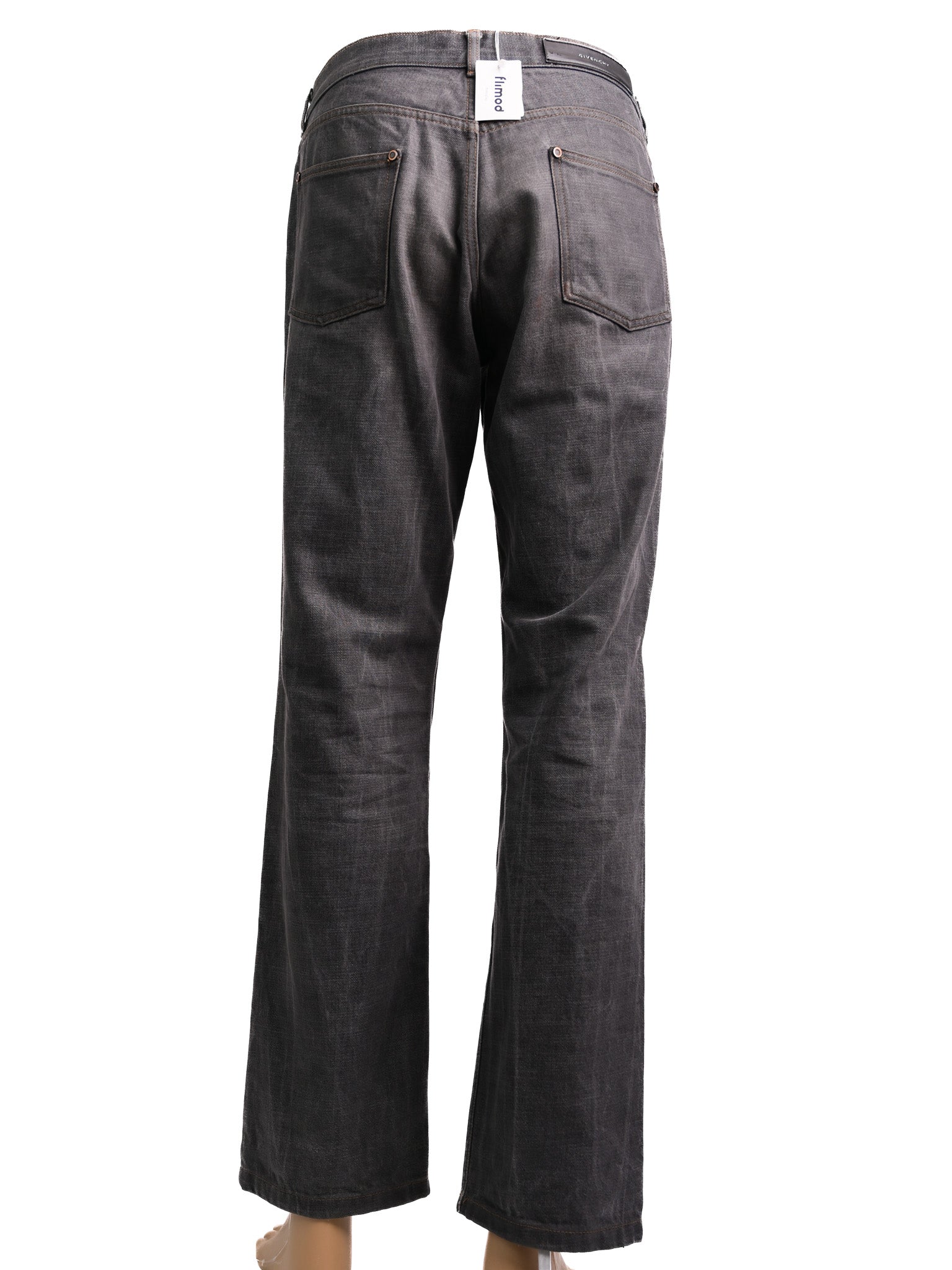 Excellent Givenchy Gray Cotton Jeans Size M for Men