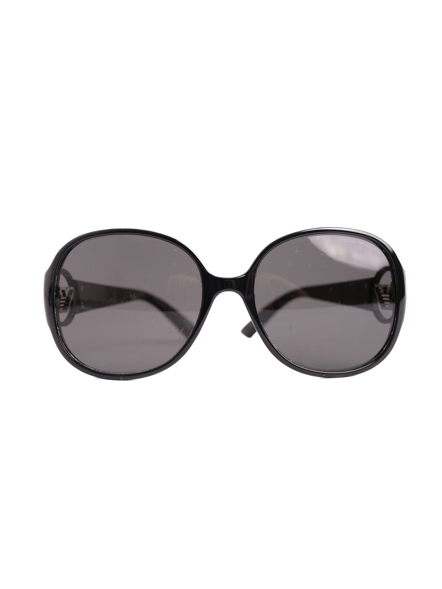 Excellent Emporio Armani Black Sunglasses with Case