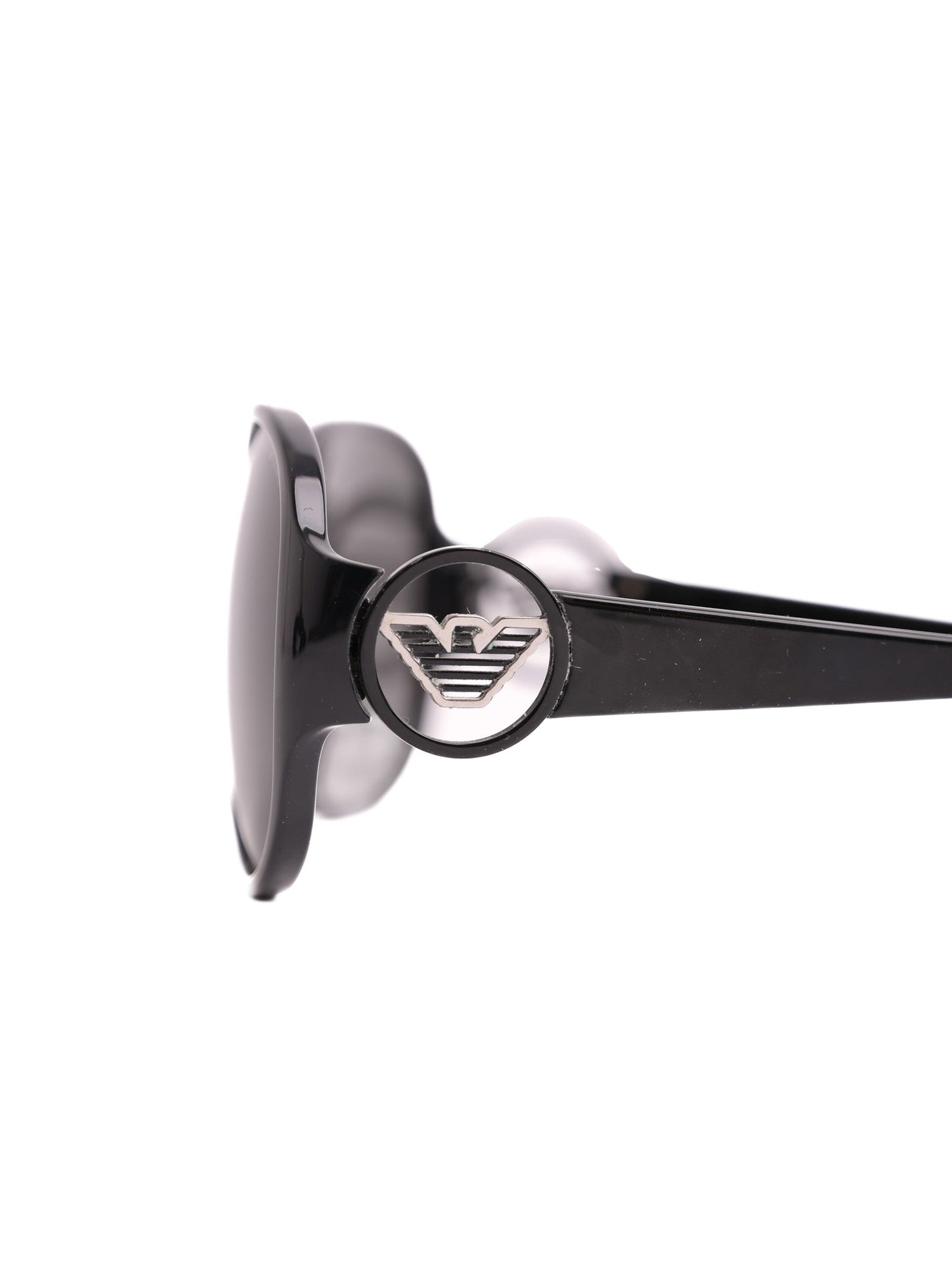 Excellent Emporio Armani Black Sunglasses with Case