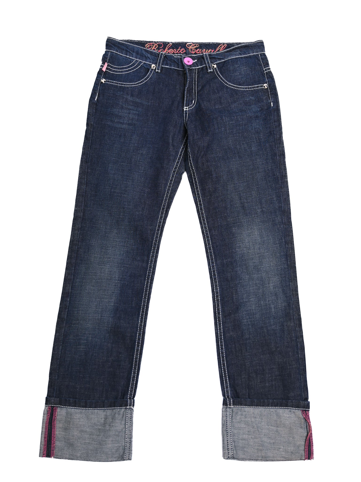 Excellent Roberto Cavalli Blue Denim Jeans for Kids Size 11