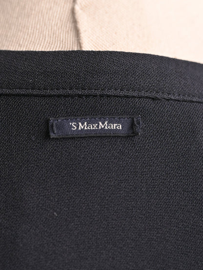 Max Mara Black Cotton Dress Size M Excellent Condition