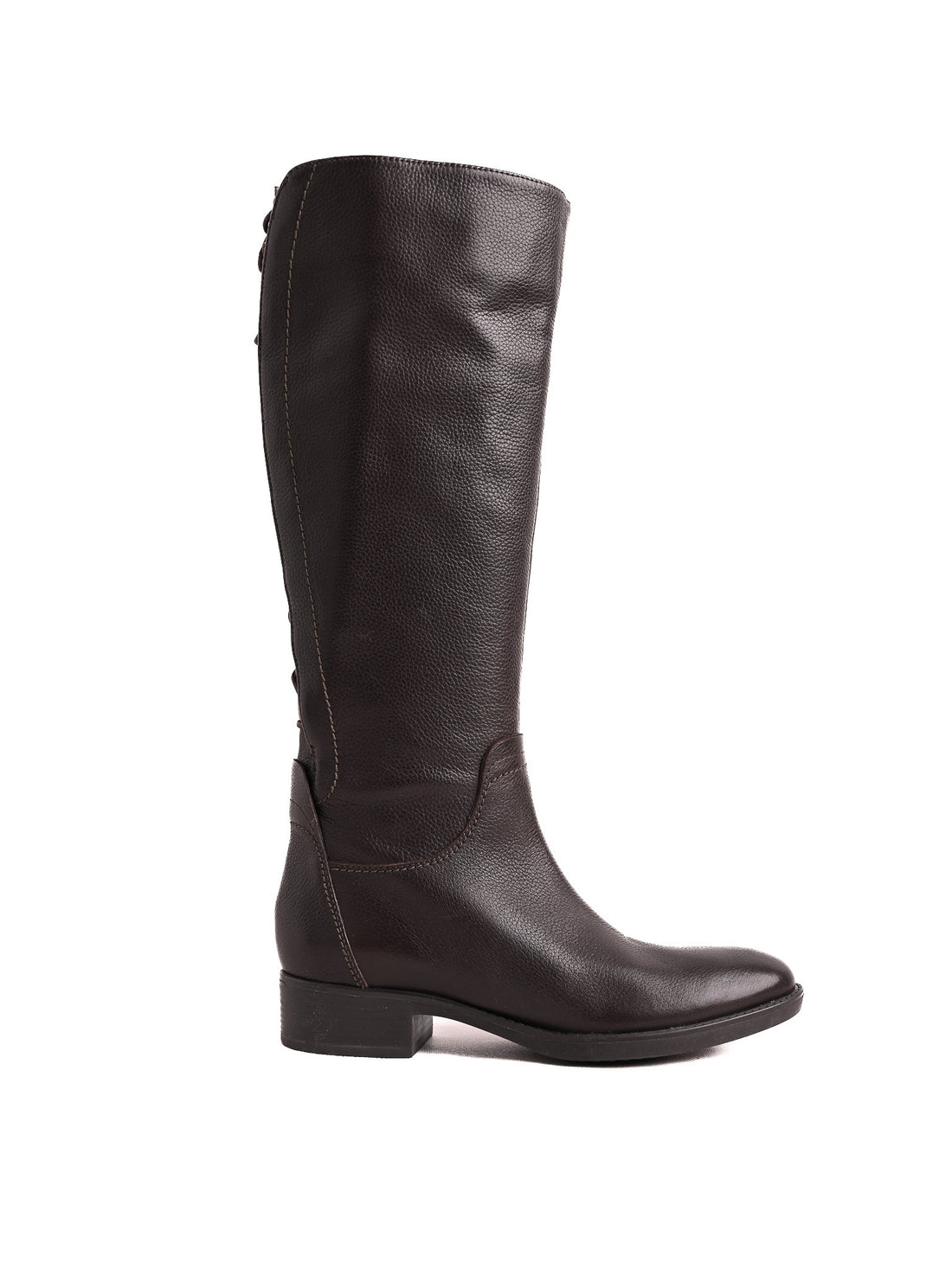 Excellent GEOX Orange Leather Knee-High Boots for Women