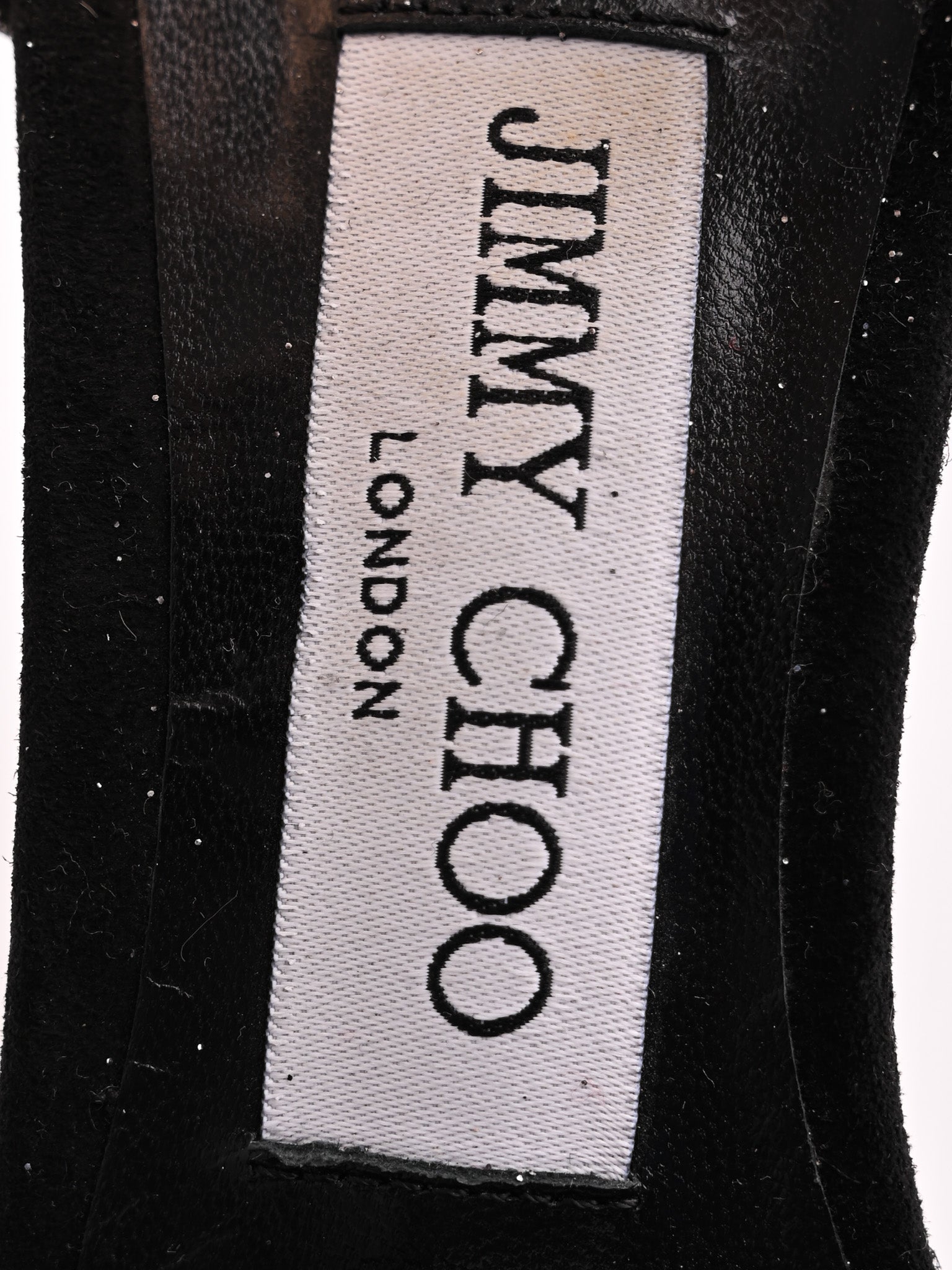 Perfect Jimmy Choo Black Leather High-Heeled Sandals Size 37