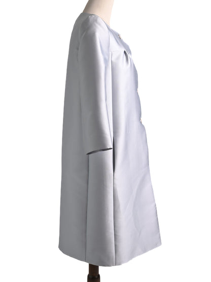 Excellent Tara Jarmon Gray Silk Women&