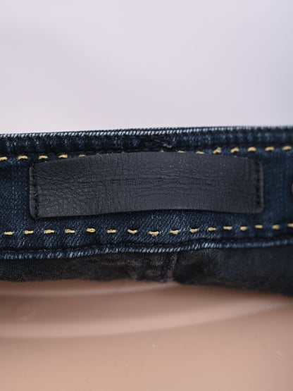 Excellent Barbara Bui Dark Blue Fitted Jeans Size S