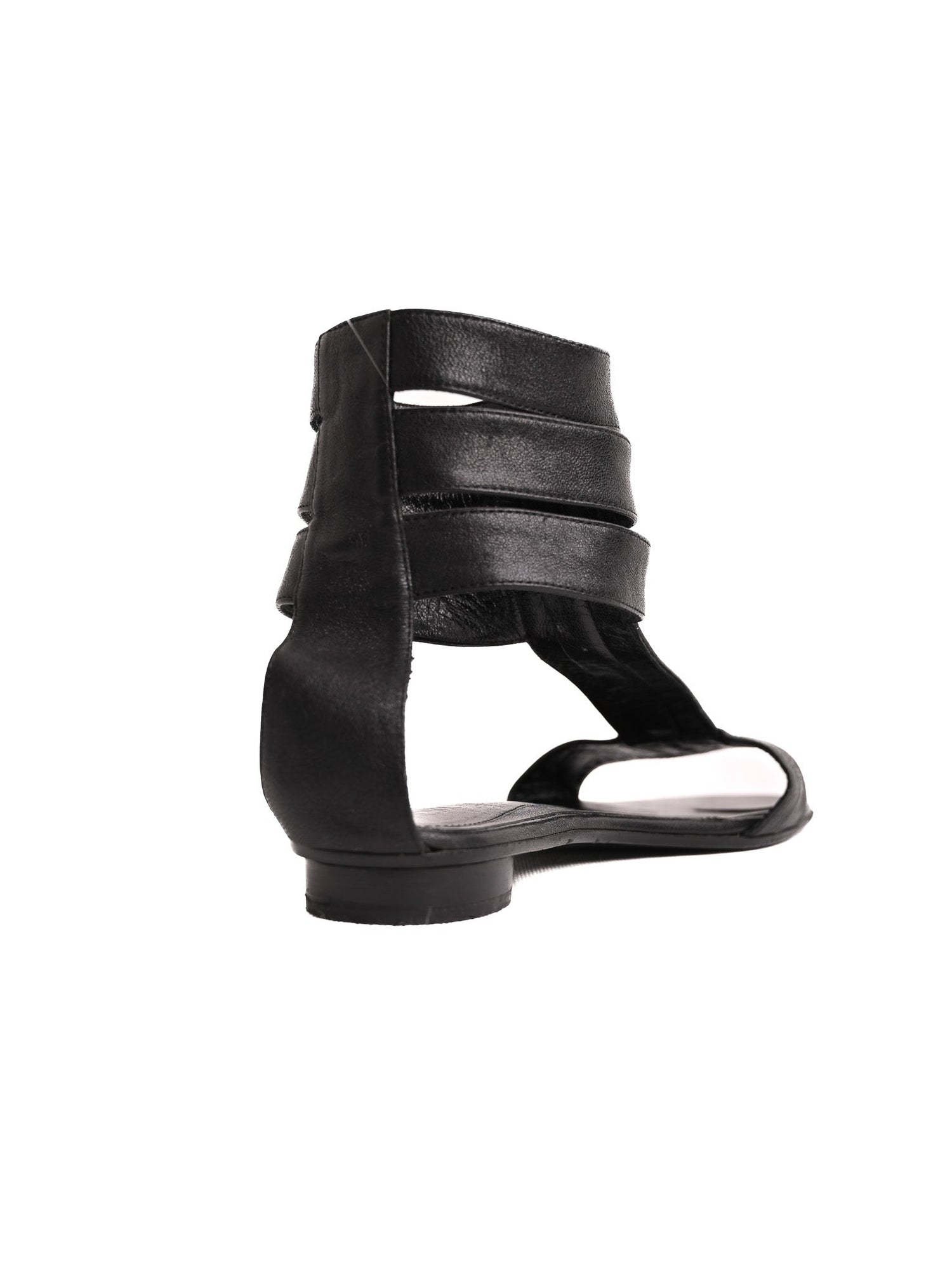 Fendi Gladiator Sandals Black Leather Excellent Condition Size N/A