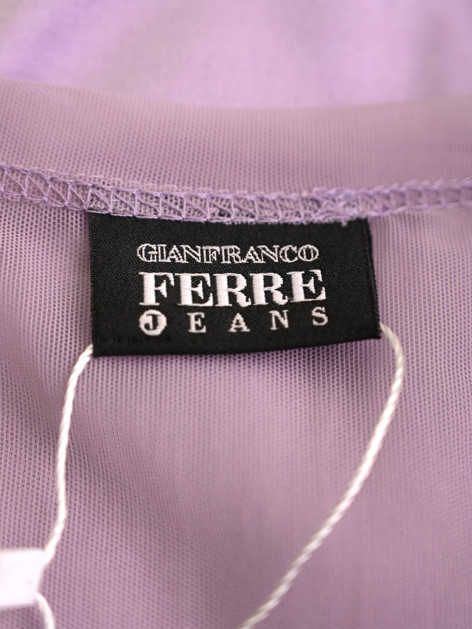 Excellent Gianfranco Ferr� Purple Sleeveless Top Size S Cotton