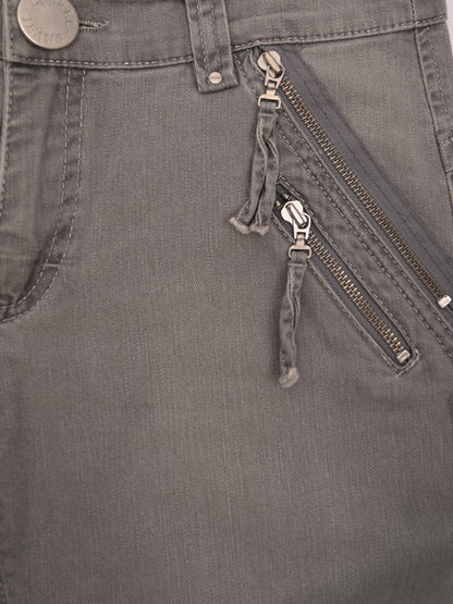 Excellent Laurel Gray Cotton Jeans Size S Women&