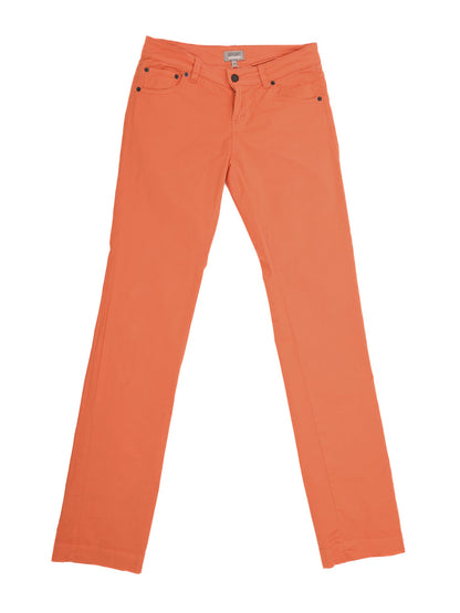 Excellent Missoni Sport Orange Cotton Pants Size M Women