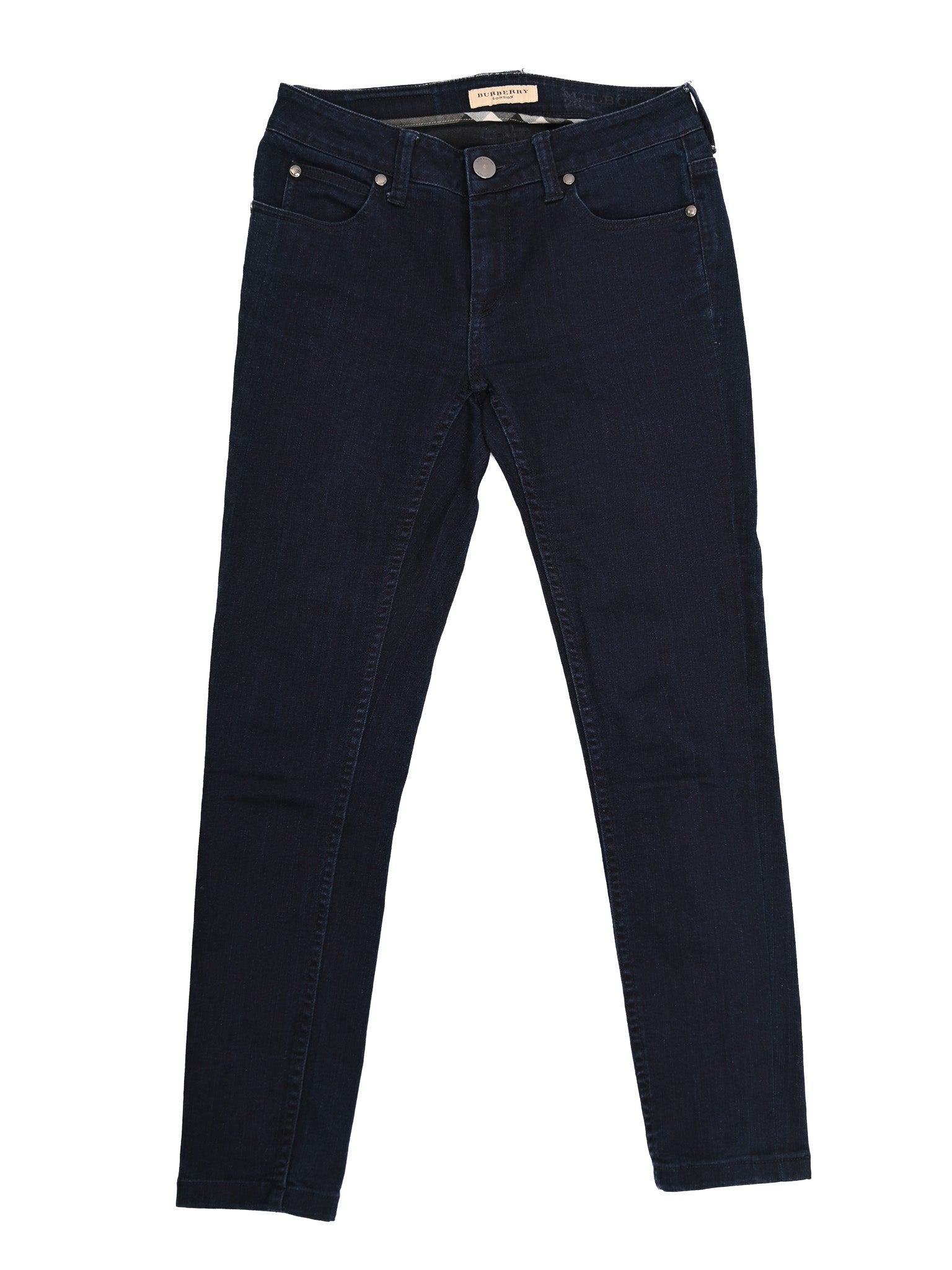 Excellent Burberry Blue Jeans Size S Women&
